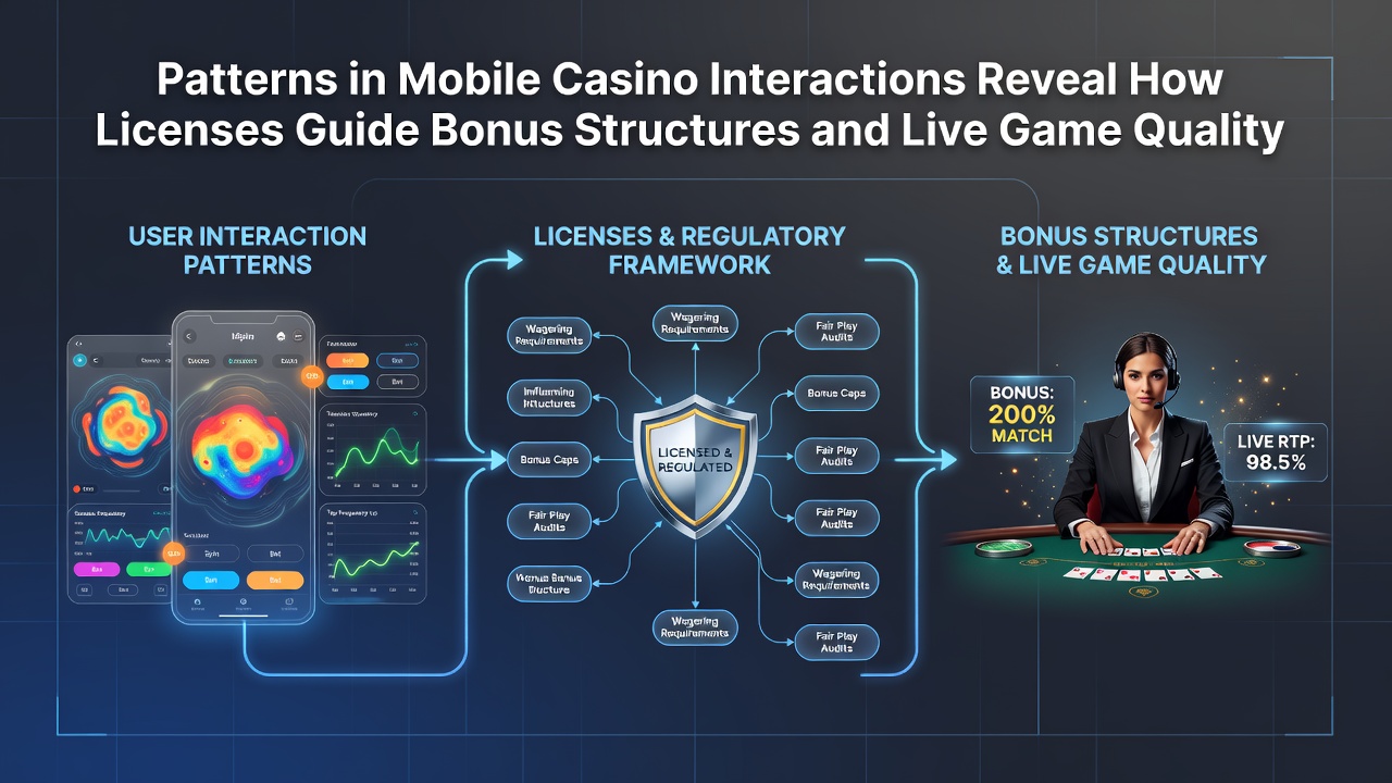 Analyse von Interaktionsmustern in lizenzierten mobilen Casinos mit Fokus auf Bonusstrukturen